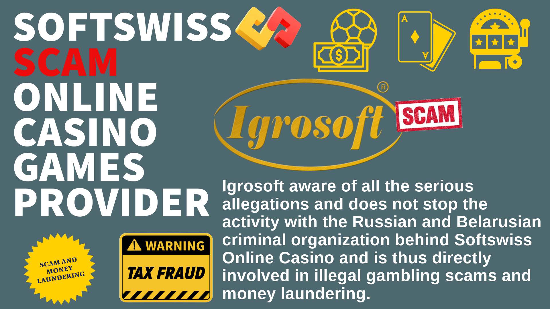 IgroSoft - softswiss scam - Casino by Softswiss